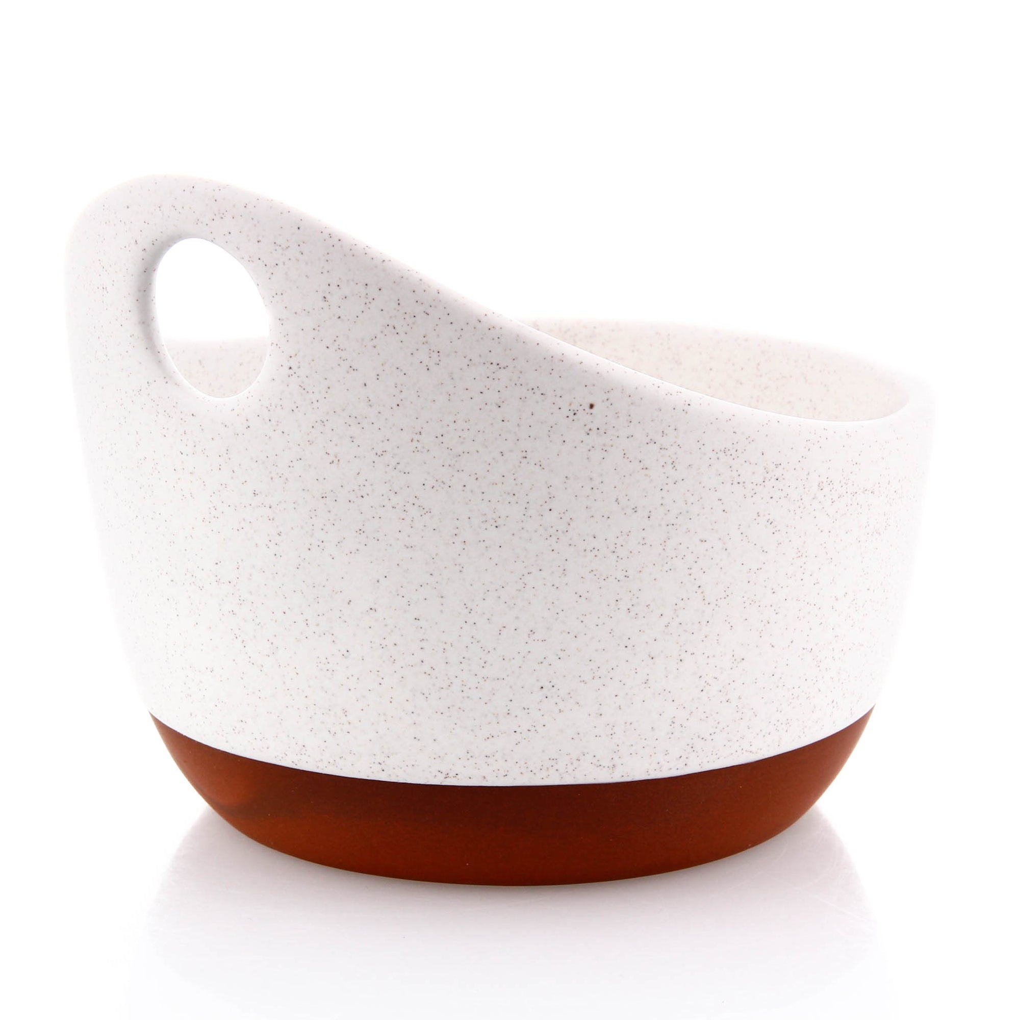 Paul Eshelman, Handled Soup Bowl in White, Ceramcis